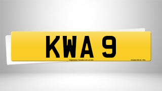 Registration KWA 9